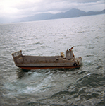 The Mailman with Destroyer in the background Danamg Harbor March 1966